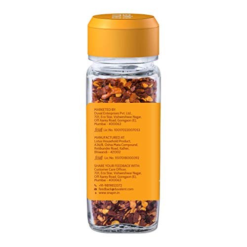 41LD0 CeteL - Manvik Foods Snapin Chilli Flakes, 35g - Image 4