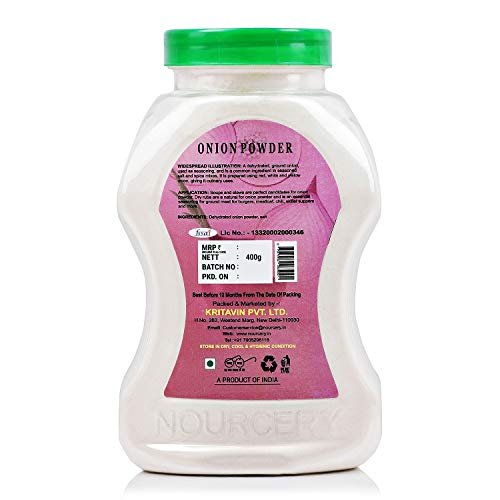 - Manvik Foods Nourcery Onion Powder, 400g (DEHYDRATED GROUND ONION) - Image 3