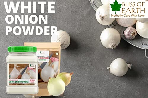 41MlfMvKkCL - Manvik Foods Bliss Of Earth 500Gm Natural White Onion Powder, Dehydrated, Good For Cooking & Hair Growth - Image 3