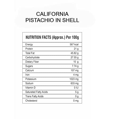 41O6g4374QL - Manvik Foods Vinnie American Inshell Pistachios - Roasted and Salted Pista with Shell - Tasty, Healthy Nuts and Dry Fruits - 250 Grams, Pack of 1 - Image 8