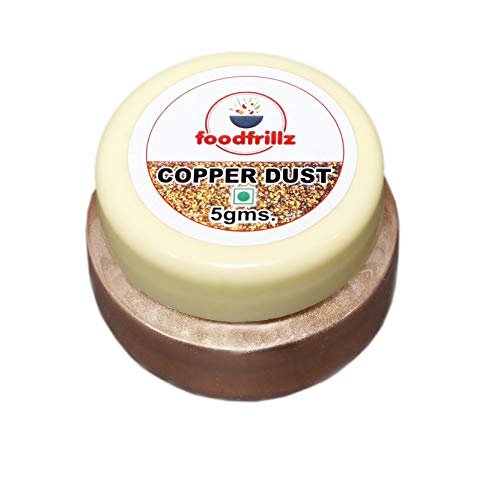 41OwcOQOS9L - Manvik Foods foodfrillz Lustre Dust for Cake decoration- Golden, Silver, Copper & Pink, 5 gm each (Pack of 4) - Image 3