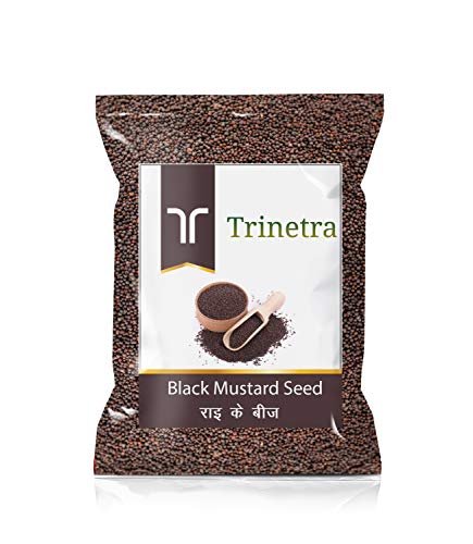 41P9tXXi qL - Manvik Foods Trinetra Black Mustard Seed/Rai 250g