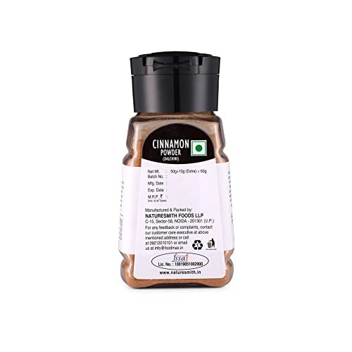 - Manvik Foods NATURESMITH Cinnamon Powder, 50 g - Image 4