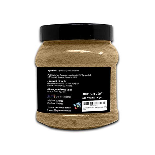 41PM0YNaeKL - Manvik Foods Naturevibe Botanicals Organic Ginger Powder - 190gm - Image 4