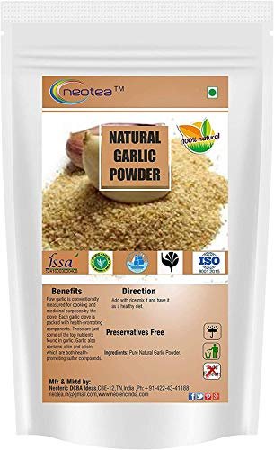 41QC7MNcL0L - Manvik Foods Neotea Natural Garlic Powder, 300G