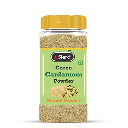 41QhBq8ZlzL - Manvik Foods Siera Green Cardamom Powder(Elaichi Powder) (Natural) - 50gm