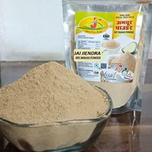 Jai Jinendra Spices & Masale Aamchur Powder - 100 Grams (Pack of 2) | 100% Pure and Natural ,Vegan, Gluten Free and No Preservatives