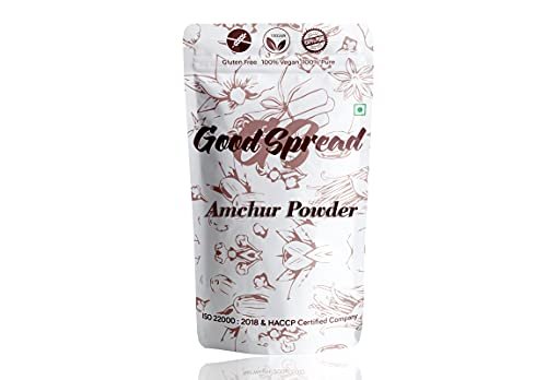 41R7ClyeJOL - Manvik Foods GoodSpread Amchoor Powder 200gm Zip Pouch - Organically Grown Dry Mango Powder, a Cooking and Kitchen Essential - Khatai Powder, Amchur Powder, Mango Powder, All-Natural Flavor