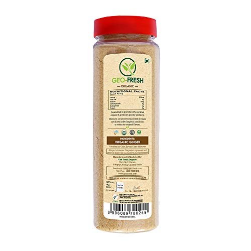 41RG9jl3EL - Manvik Foods Geo-Fresh Organic Ginger Powder 160g (Pack of 2) - Image 6