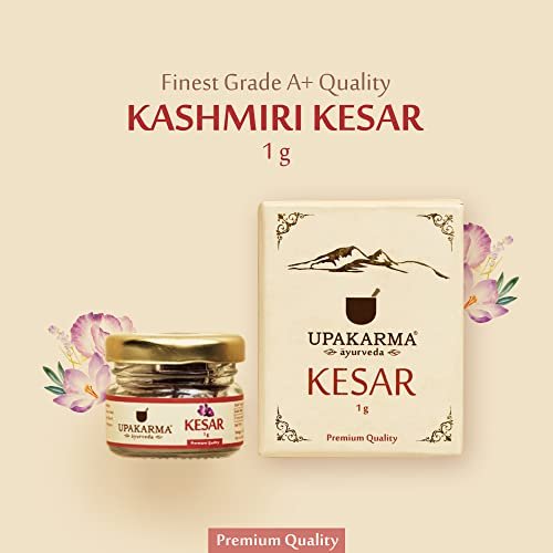 41T3s9tiOLL - Manvik Foods UPAKARMA Pure, Natural and Finest Grade Kashmiri Kesar/Saffron Threads 1 Gram- Pack of 1 - Image 3
