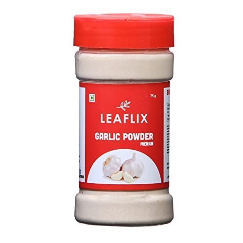 41Td2wRKP6S - Manvik Foods Leaflix Garlic Powder in Sprinkler Bottle, 75g - Image 5