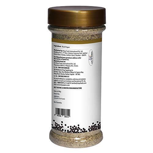 41WSGVRvtyL - Manvik Foods Keya Malabar Black Pepper Powder, Khada Masala, 100gm - Image 3