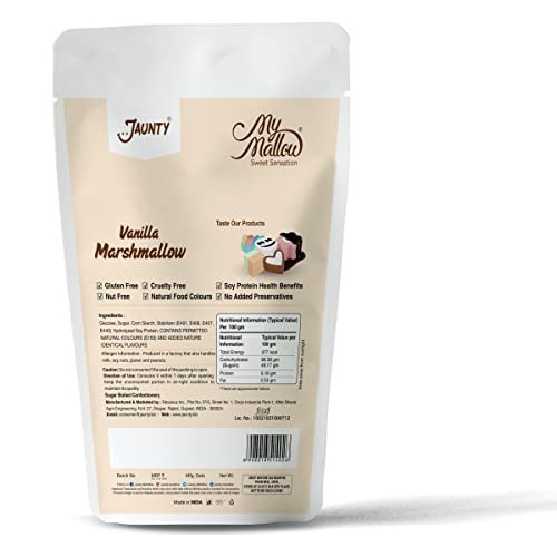 41aoyqMz1tL - Manvik Foods Jaunty Vanilla Marshmallow Pack of 2 - Image 4