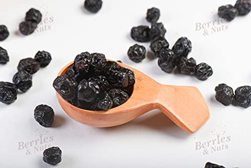 41bK0XzmKoS - Manvik Foods Berries And Nuts Dried Blueberries | Dehydrated Blueberry - Antioxidant Rich, Super Foods | 1 Bottle of 200 Grams - Image 7