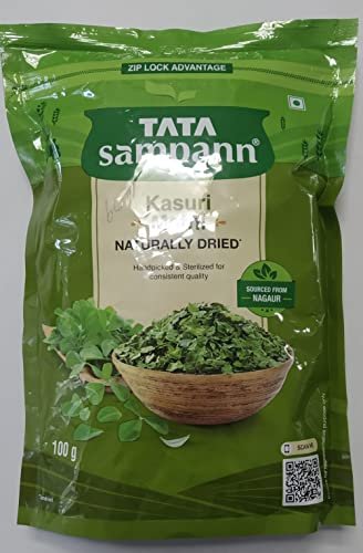 41bRqtO3M0L - Manvik Foods Tata Sampann Kasuri Methi, 100g X 2 = 200 gm - Image 5