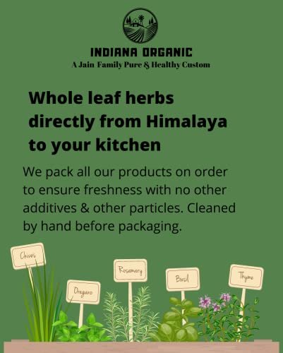 - Manvik Foods Indiana Organic Dried Thyme Whole Leaf for Culinary Use, 40 Gm - Image 4