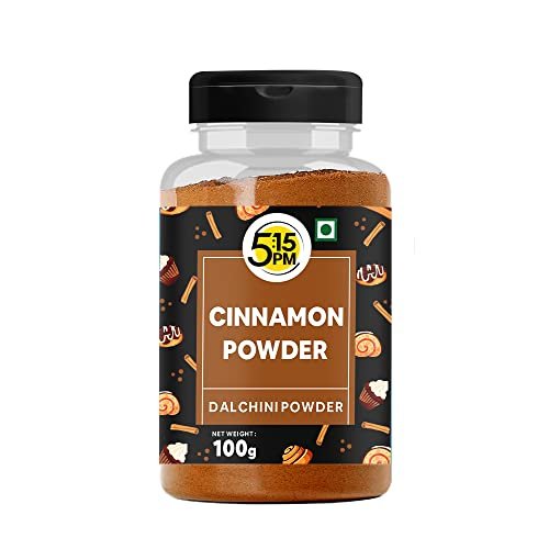 41cMhhmUsL - Manvik Foods 5:15PM Cinnamon Powder| Dalchini Powder |Cinnamon powder for weight loss| 100% Pure & Natural– 100g