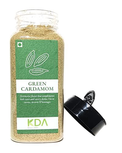 41dOVTSDYYL - Manvik Foods KDA Green Cardamom Powder (Choti Elaichi Powder), 125g