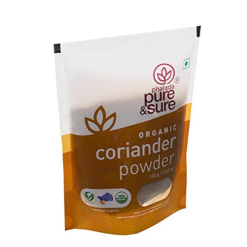 41gIiHpE62L - Manvik Foods Pure & Sure Organic Coriander Powder 100g - Image 4