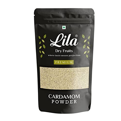 41hR334Gn0L - Manvik Foods LILA DRY FRUITS Elite Aroma Green Chhoti Elaichi Hari Elaichi Cardamom Powder, 50 gm