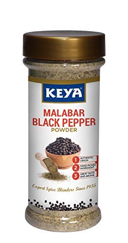 41jqCvChML - Manvik Foods Keya Malabar Black Pepper Powder, Khada Masala, 100gm