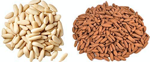 41kHLey5bUL - Manvik Foods Organic Purify Pine Nuts Shelled (Chilgoza) 250 Gm Jar Pack (Dry Fruits) Jumbo Size (Diwali Celebration Pack) - Image 5