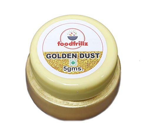 41mtdzTjzIL - Manvik Foods foodfrillz Lustre Dust for Cake decoration- Golden, Silver, Copper & Pink, 5 gm each (Pack of 4) - Image 6