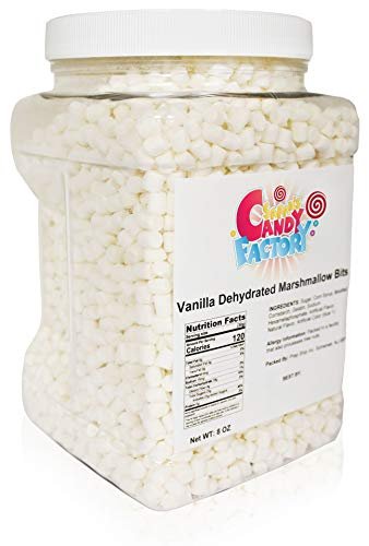 41oVKhAQ4bL - Manvik Foods Sarah's Candy Factory Vanilla Mini Dehydrated Marshmallow Bits in Jar, 8 Oz - Image 3