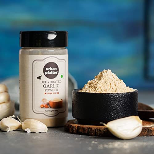 41p8bakLtLL - Manvik Foods Urban Platter Dehydrated Garlic Powder, 100g (Ready to Use, Instant Garlic Flavour, Additive Free, All Natural and Free Flowing, Lehsun Powder) - Image 6