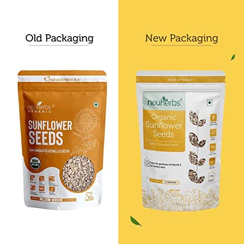 41qOQEjQkIL - Manvik Foods Neuherbs Raw Sunflower Seeds for Eating, Rich in Protein & Fiber : 200 G - Image 5