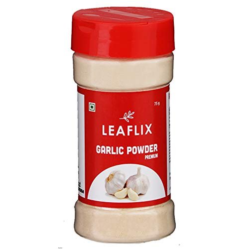 41r9EsIhFeL - Manvik Foods Leaflix Garlic Powder in Sprinkler Bottle, 75g