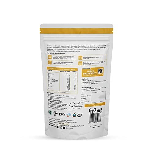 41rDEV6fNyL - Manvik Foods Neuherbs Raw Sunflower Seeds for Eating, Rich in Protein & Fiber : 200 G - Image 4