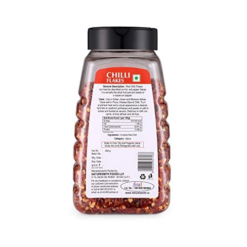 41rrBjVs9eL - Manvik Foods NATURESMITH CHILLI FLAKES (250 GRAM) - Image 3