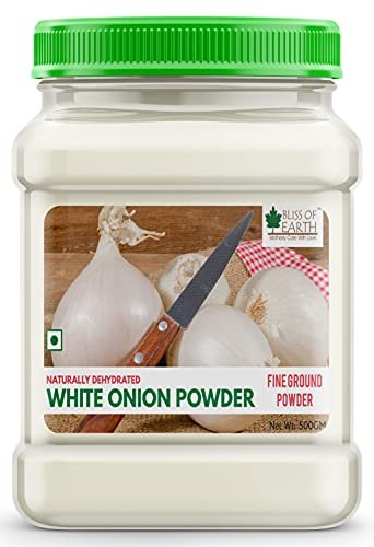 41sWCU8JwcL - Manvik Foods Bliss Of Earth 500Gm Natural White Onion Powder, Dehydrated, Good For Cooking & Hair Growth