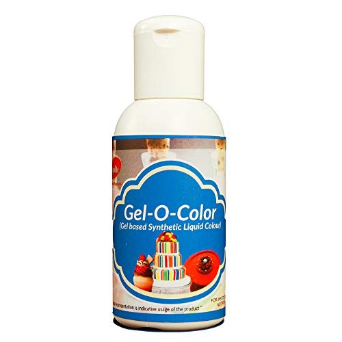 41twcph30dL - Manvik Foods Tropolite Gel-O-Color 7 in 1 Liquid Gel Synthetic Food Colour for Cakes, Cake Icing, Ice Creams & Beverage - (Pack of 7, 50 ml) - Image 5