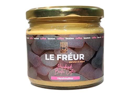 - Manvik Foods Le Fréur Gold Edition - Marshmallow Flavour | Make smooth marshmallow flavoured cafe like beaten coffee