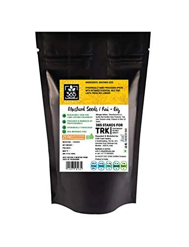 41w1qcyYrJL - Manvik Foods 365 STORE TO DOOR Authentic Whole Mustard seed | Kalli Sarso 100 gm - Image 3