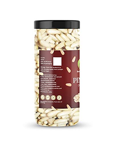41w4W3eYsaS - Manvik Foods Nutri Desire Lebanon Pine Nuts | Chilgoza -100g Pack - Image 6
