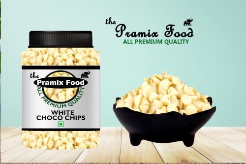 - Manvik Foods Pramix White Chocolate Chips, Milk Choco Chips - 200g - Image 3