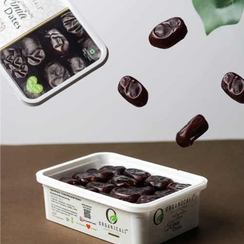 41yI2YHS4RL - Manvik Foods ORGANICALI Kimia Dates (1kg -1.5Kg) ,Pack of 2 Offer, Soft Juicy Dates - Image 3