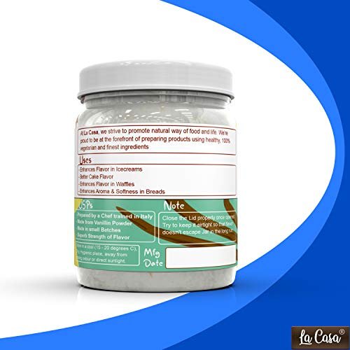 41yXsuhTldL - Manvik Foods La Casa Premium Vanilla Powder | Combo Pack of 2 | Vanilla Flavor | 250g Each | - Image 3