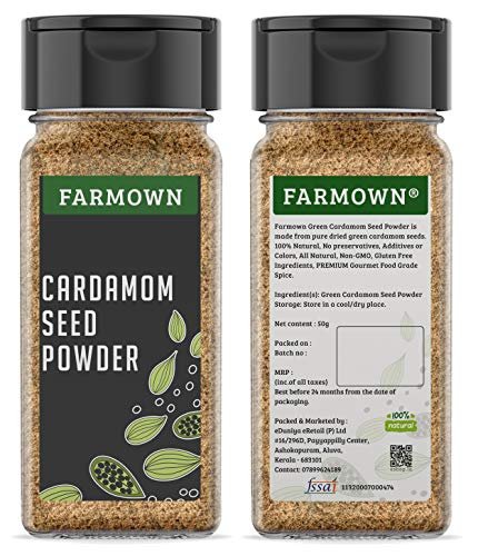 51 LM3KO7hL - Manvik Foods FarmOwn Green Cardamom Seed Powder 50 Grams - Image 5