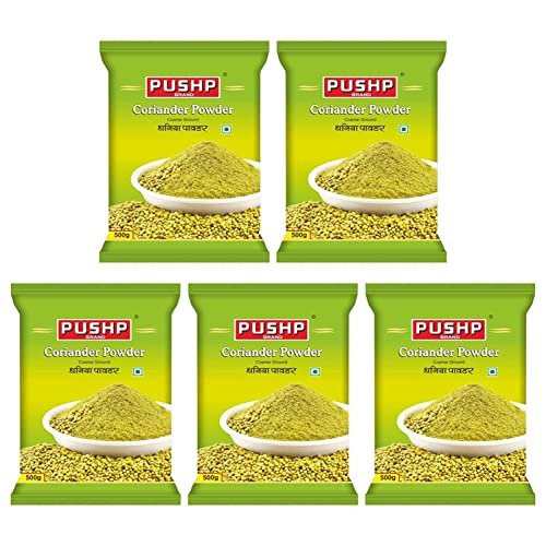 510HUYhf7L - Manvik Foods Pushp Natural Coriander Powder 500g