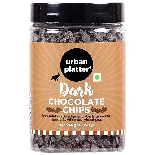 511fo8R0HHL - Manvik Foods Urban Platter Dark Chocolate Chips, 350g