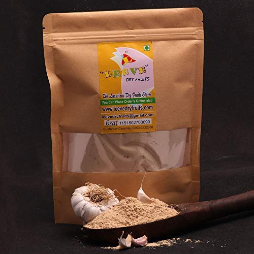 51262WbC5XL - Manvik Foods LEEVE DRY FRUITS Garlic Powder, 200 g Flax |Pack of 1| - Image 4