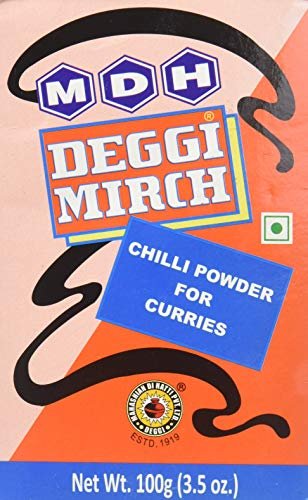 512fz9yGthL - Manvik Foods MDH Deggi Chilli, 100g