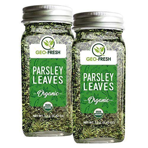 514jK2jOJkL - Manvik Foods Geo-Fresh Organic Parsley - 12g (Pack of 2)