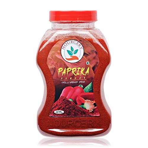 5159UscQHAL - Manvik Foods Nourcery Paprika Powder, 400g (Chilli Ground Spice)