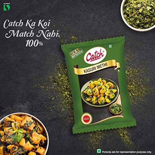 515HimLEaoL - Manvik Foods Catch Kasuri Methi Whole, 100 g - Image 5