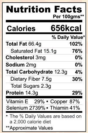 515Q5BbAO1L - Manvik Foods Agile Organic® Premium Jumbo Brazil Nuts 100g | Immunity Boosting | Rich in Selenium | - Image 4
